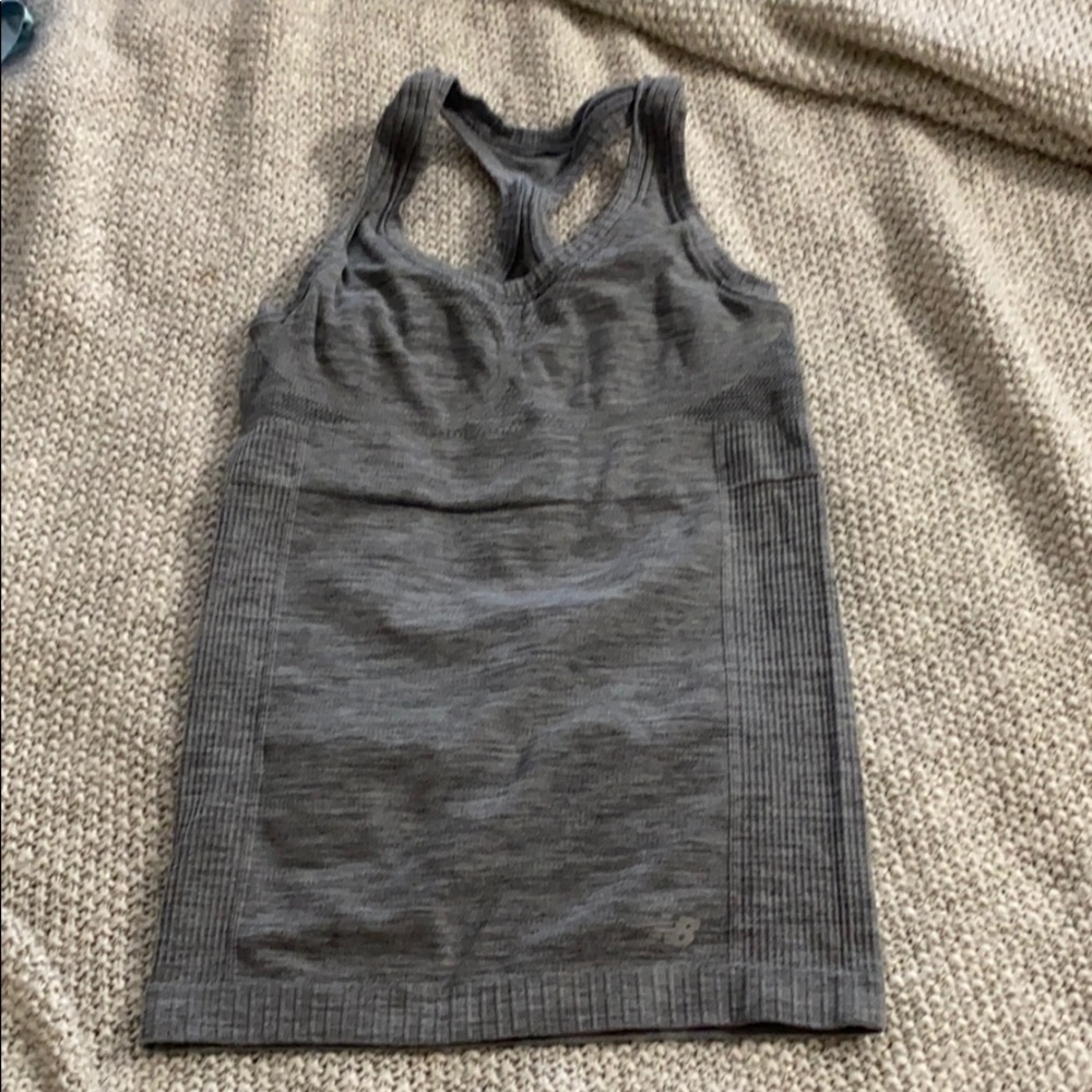 Race back workout tank